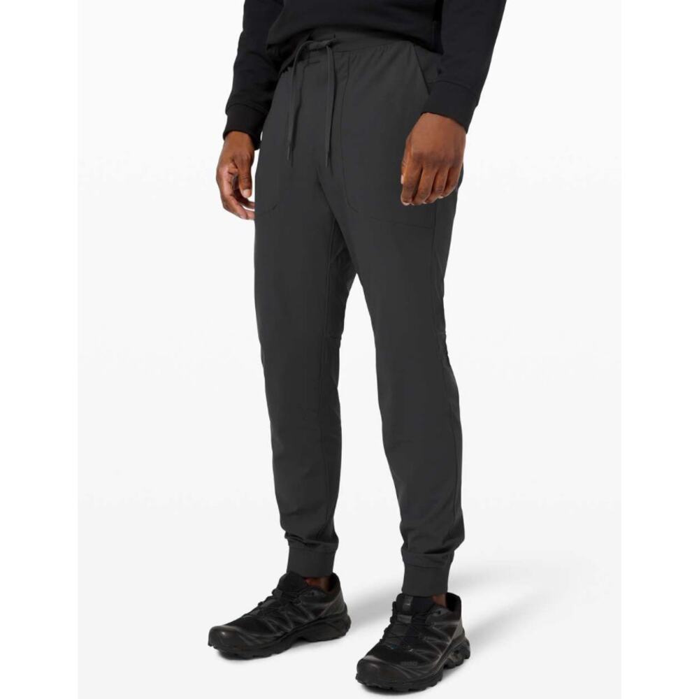 Lululemon ABC Jogger Tall 32" Warpstreme Obsidian Charcoal Gray Men's Small